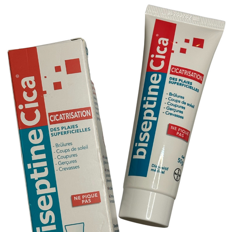 Biseptine Cica cream for superficial wounds, burns, and cuts