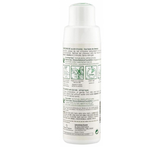 Klorane dry shampoo non aerosol instructions