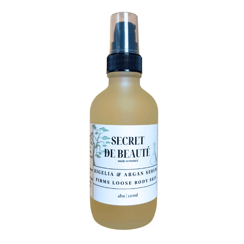 Secret de Beauté body serum bottle