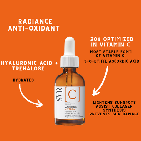 infomercial on SVR vitamin C ampoule anti-ox