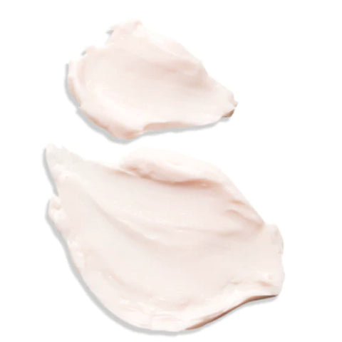 Uriage cream swatch, two samples