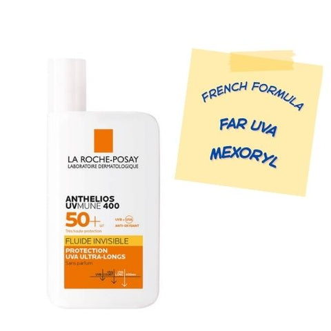 La Roche Posay Anthelios UVmune 400 Fluid French formula 1.7 oz