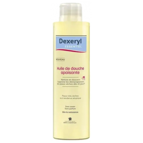 Pierre Fabre Dexeryl Essential Soothing Shower oil Face and Body