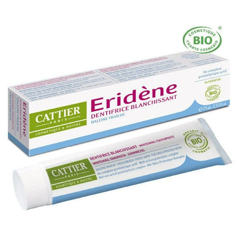 Cattier Eridene offers the same benefits as Darphin Denblan, we have compared the whitening, taste and washing power and found the results are similar.