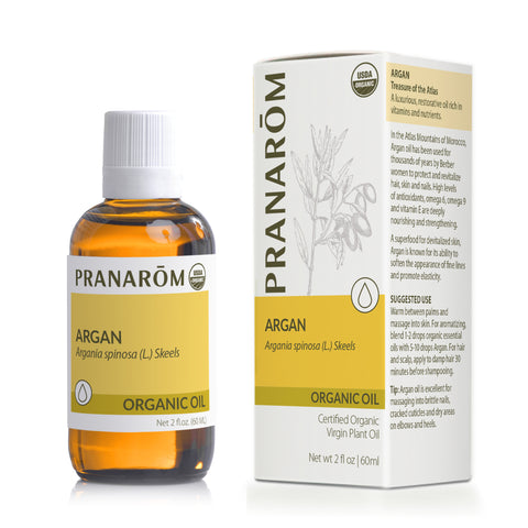 Pranarom Argan Oil 60ml - Organic Virgin Plant Oil