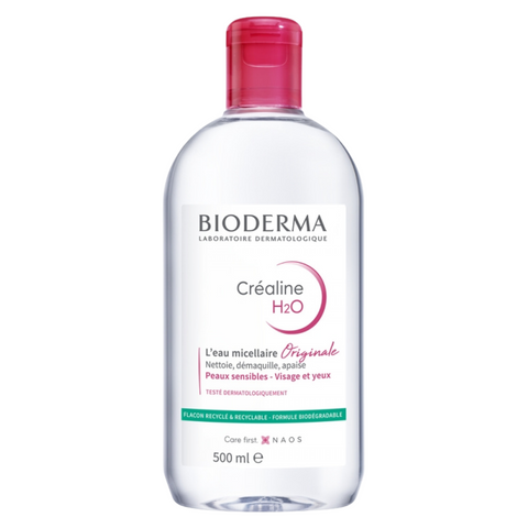 Bioderma Crealine H2O Micellar water in the US at lefrenchskincare.com