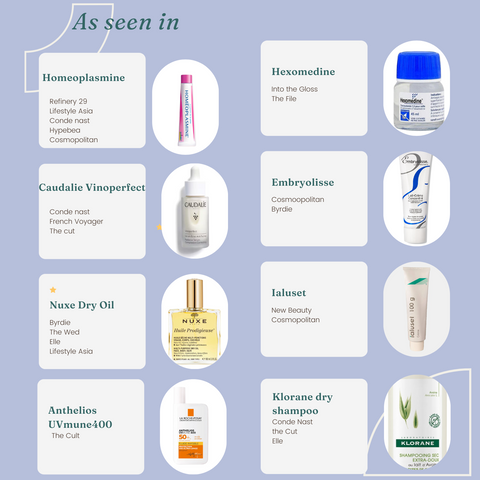 2024 French pharmacy best sellers
