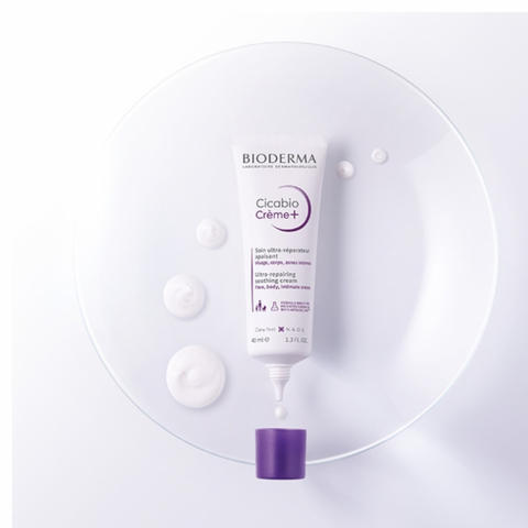 Bioderma cicabio creme has a cream texture