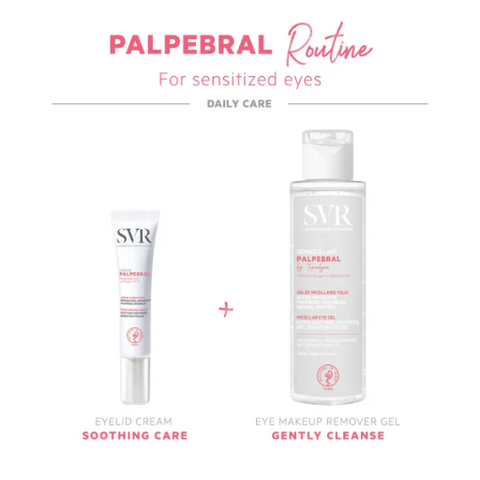 SVR Topialyse Palpebral eye makeup remover for itchy & irritated eyelid