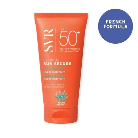 Orange  tube  of SVR sunsecure gel