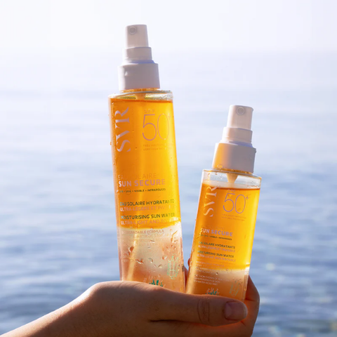 SVR Sun Water Sun Secure SPF 50+ moisturizing oil in water spray for the body