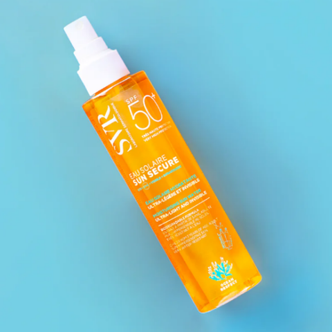 SVR Sun Water Sun Secure SPF 50+ moisturizing oil in water spray for the body