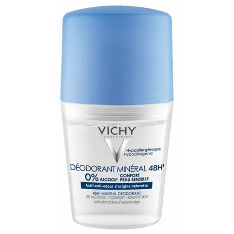 French pharmacy brand Vichy mineral deodorant 