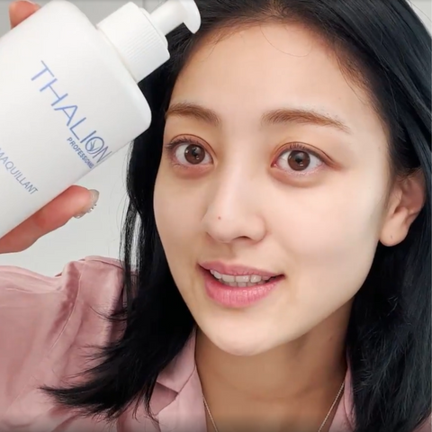 Jihyo shares thalion beauty routine on Vogue