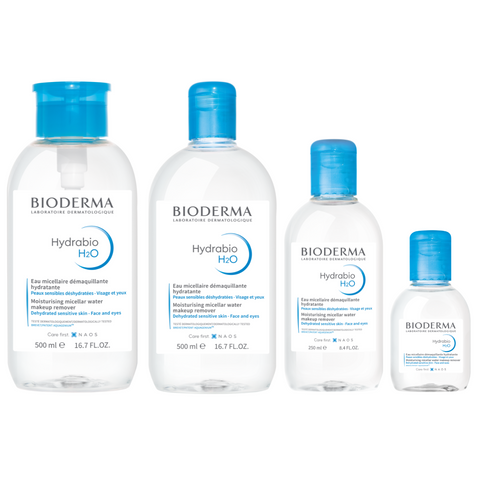 all sizes of Bottles of Bioderma hydrabio H2O are sold at lefrenchskincare