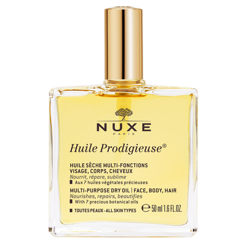 Bottle of Nuxe huile prodigieuse